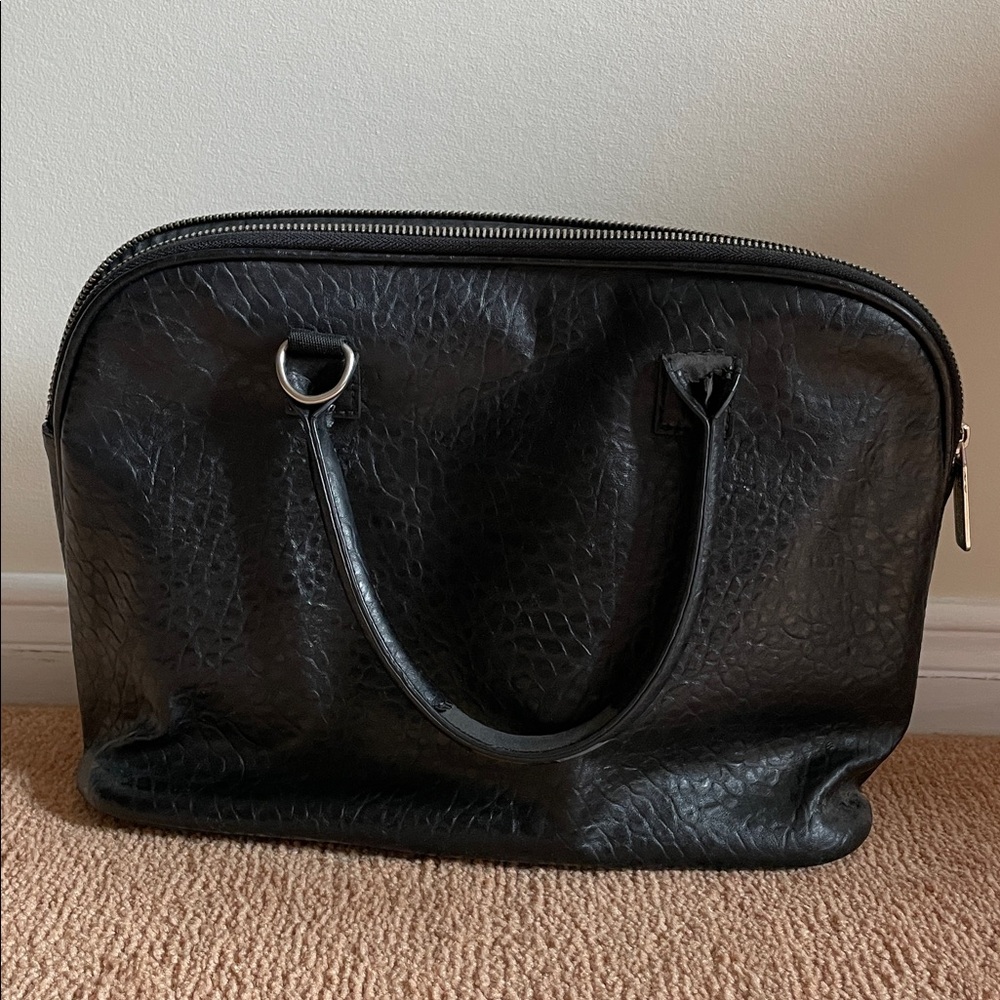 🖤 Adidas Black Faux Leather Bag / Purse